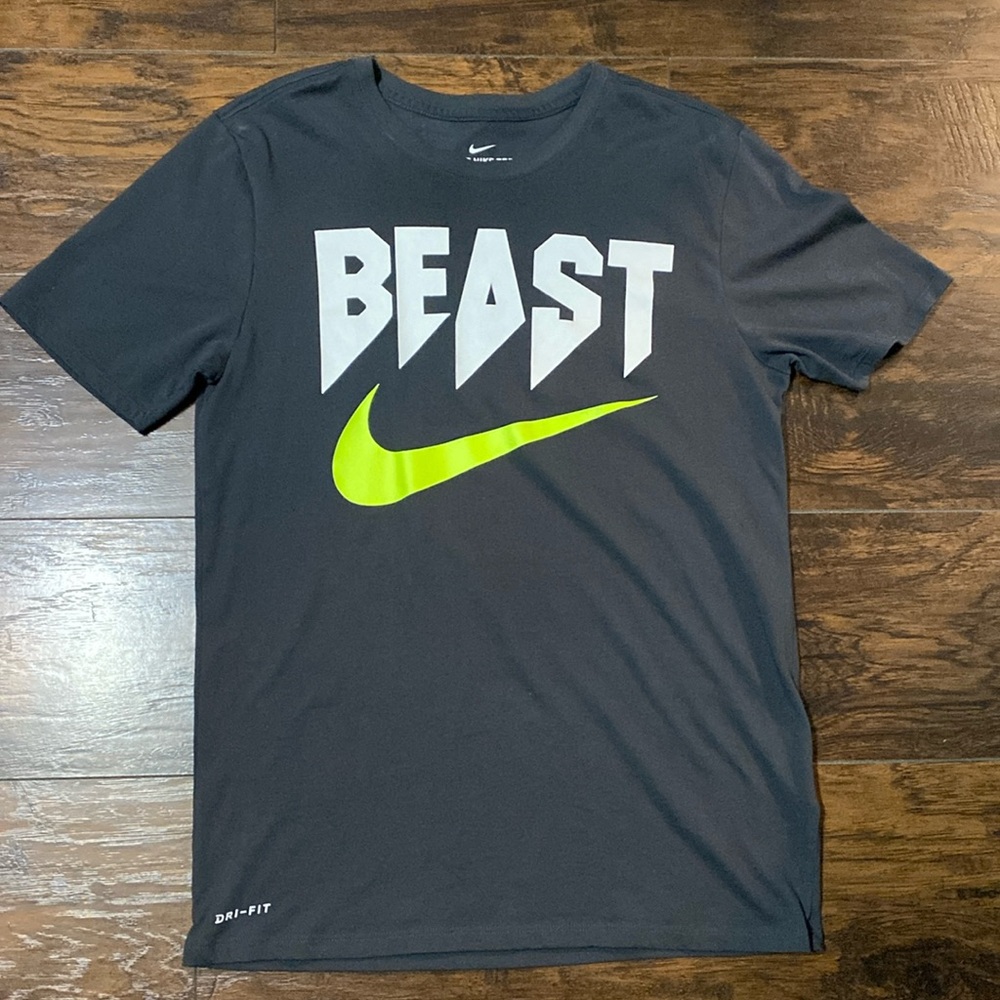 Nike dri-fit Tee, men’s size Medium “Beast”